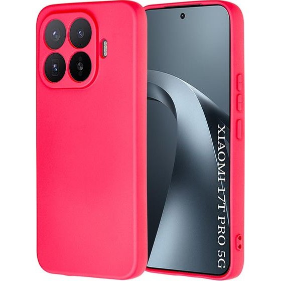 Techsuit - Softflex - Xiaomi 17T Pro - Hot Pink