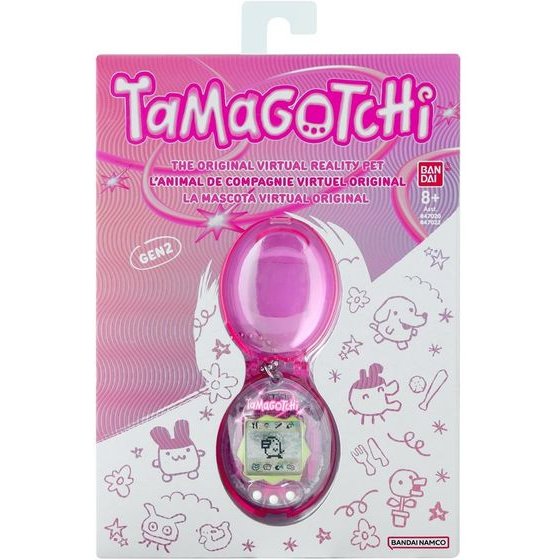 Bandai Tamagotchi Original With Case - Pink - (47022)