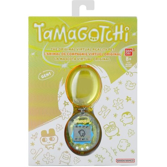 Bandai Tamagotchi Original With Case - Yellow - (47021)