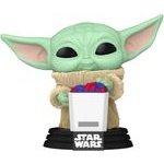 Funko Pop! Disney Star Wars: Mandalorian & Grogu - Grogu (Flocked) (Special Edition) #825 Bobble-Head Vinyl Figure