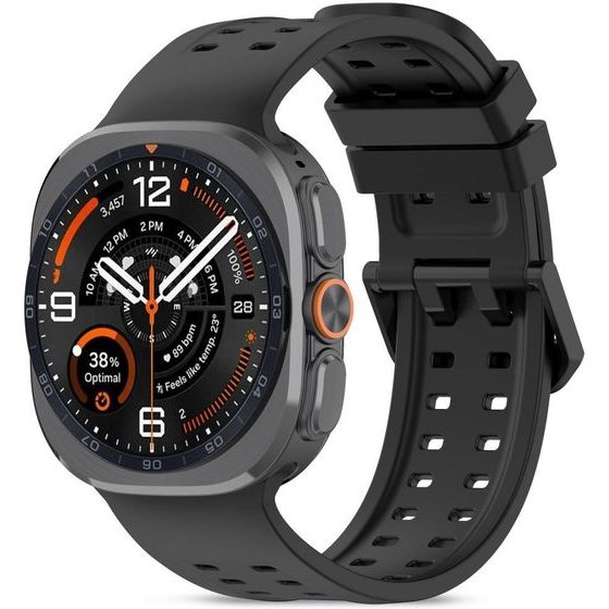 Tech-Protect Silicone Air Samsung Galaxy Watch Ultra 1 / 2 2024-2026 (47 MM) BLACK