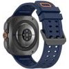 Tech-Protect Silicone Air Samsung Galaxy Watch Ultra 1 / 2 2024-2026 (47 MM) Navy BLUE