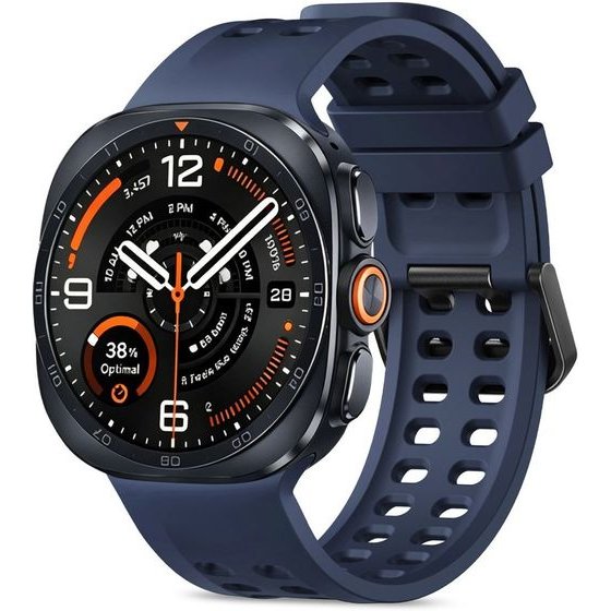 Tech-Protect Silicone Air Samsung Galaxy Watch Ultra 1 / 2 2024-2026 (47 MM) Navy BLUE