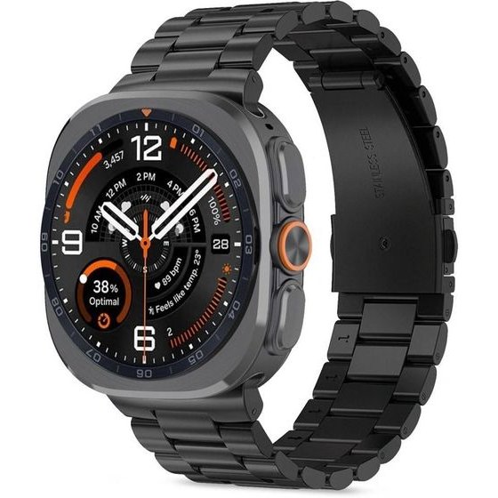 Tech-Protect Stainless Samsung Galaxy Watch Ultra 1 / 2 2024-2026 (47 MM) BLACK