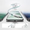 Cuktech 67W Gan 2x USB-C + USB-A Wall Charger With 70cm Retractable USB-C Cable - White - (AD653W)