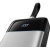 Cuktech LPB252N 120W 25000mAh Powerbank With Built-In USB-C Cable - Gray - (LPB252N grey)