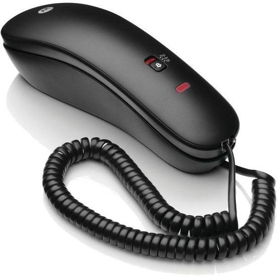 Motorola Cordless Phone With Wall Mount CT50 Black - (107CT50BLACK)