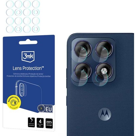 3MK Protection 3MK Lens Protection Hybrid Glass For Camera Lens On Motorola Edge 70 Pro - (W-3LenProt-me70p-0)