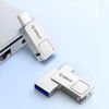 Orico U301 128GB USB-A USB-C Usb 3.2 Gen 1 Pendrive - Silver -U301-128GB-SV-Bp - (ORICO-U301-128GB-SV-BP)