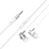 Hoco Wired Earphones With Microphone Jack 3,5 Mm M119 silver