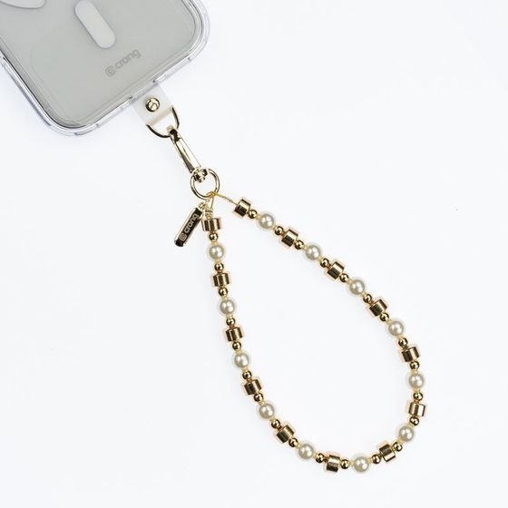 Crong Phone Charm - Lanyard Phone Pendant (Modern Pearls) - (CRGPHCH26)