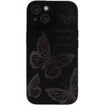 Vivid Silicone Case Apple iPhone 15 Plus Butterfly - (CS-BURF-2403011)