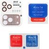 Volte-Tel Camera Glass Cover Iphone 17 Pro 6.3in 9H 0.30MM 3D Ar NICKEL-Electroplating Frame ORANGE