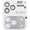 Volte-Tel Camera Glass Cover Iphone 17 Pro 6.3in 9H 0.30MM 3D Ar NICKEL-Electroplating Frame SILVER