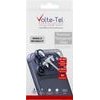 Volte-Tel Camera Glass Cover Iphone 17 Pro Max 6.9in 9H 0.30MM 3D Ar NICKEL-Electroplating Frame SILVER