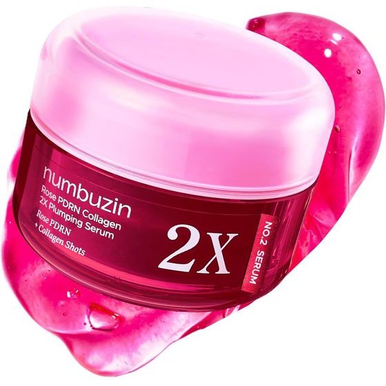 numbuzin No.2 Rose Pdrn Collagen 2X Plumping Serum - (NUM-18)