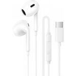 Borofone Handsfree USB-C BM100 Max Fuente, White