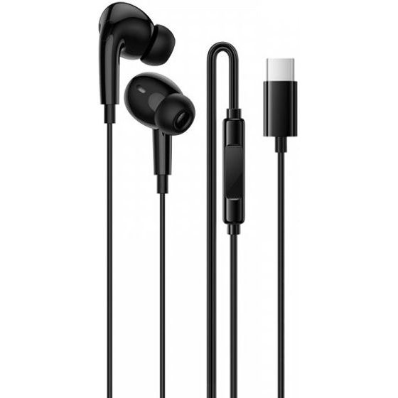 Borofone Handsfree USB-C BM100 Pro Fuente, Black
