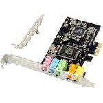 Powertech ����� ��������� ���� Pcie �� 2x Channel Audio CMI8738 + ASM1083 - (ST13)