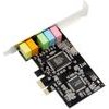 Powertech ����� ��������� ���� Pcie �� 2x Channel Audio CMI8738 + ASM1083 - (ST13)