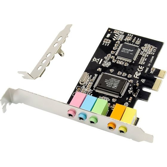 Powertech ����� ��������� ���� Pcie �� 2x Channel Audio CMI8738 + ASM1083 - (ST13)