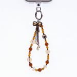 Crong Phone Charm - Lanyard Phone Pendant (Gold Bow) - (CRGPHCH24)