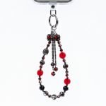 Crong Phone Charm - Lanyard Phone Pendant (Red Bow) - (CRGPHCH23)
