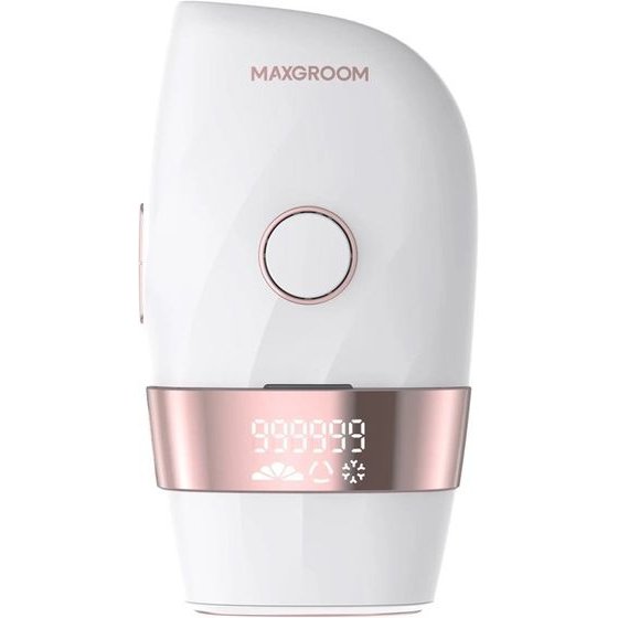 MAXGROOM JD-TM003 Ipl Epilator For Hair Removal - White And Pink - (M-TM003)