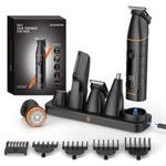 MAXGROOM Multifunctional Trimmer With Replaceable Tips - Black - (LK-892)
