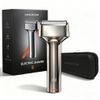 MAXGROOM WF-2037D Foil Electric Shaver IPX7 - Silver - (M-12037)
