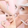 MAXGROOM ZC-T18 Multifunctional women's Trimmer With Replaceable Tips - White And Pink - (M-18)