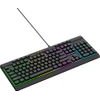 Wozinsky WKG-1044 Wired Backlit Membrane Gaming Keyboard - Black 5907769387951 - (WKG- 1044)
