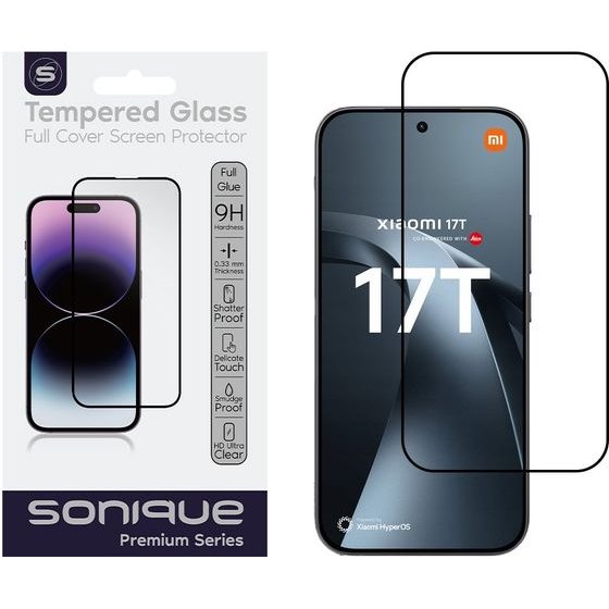 Sonique Hardy Glass Premium Series Hd Full Cover 9H Xiaomi Xiaomi 17T 5G �����