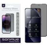 Sonique Privacy Glass Premium Series Hd Full Cover 9H Xiaomi Redmi Note 15 Pro 5G �����