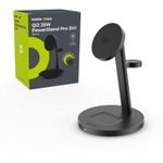 Mobile Origin Qi2 25W Powerstand Pro 3in1 With 40-60W Avs Gan Charger PW40 Black - (MO-PWSTQ22-BLK)