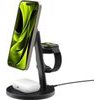 Mobile Origin Qi2 25W Powerstand Pro 3in1 With 40-60W Avs Gan Charger PW40 Black - (MO-PWSTQ22-BLK)