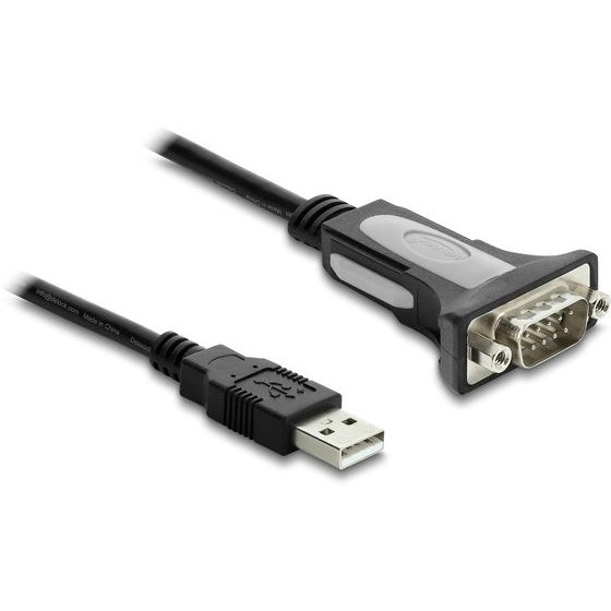 DeLock ������� Usb �� RS-232 921.6Kbps, 3m, ����� - (66922)