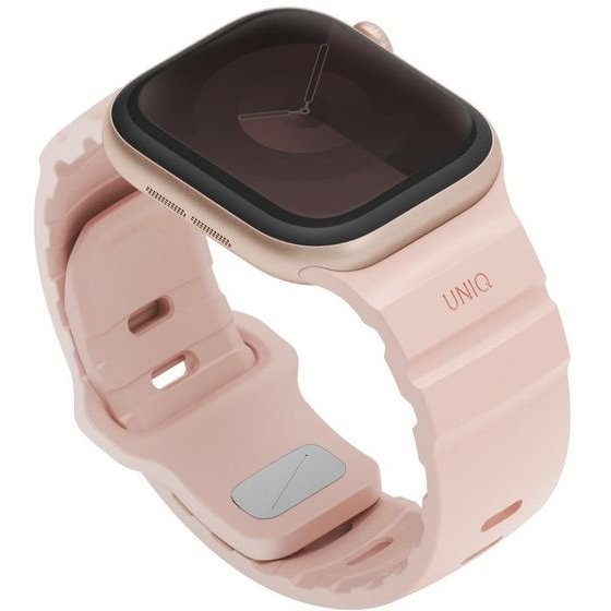 UNIQ Strap Alton For Apple Watch 42/41/40mm Silicone Pink - (UNIQ-42MM-ALTONBPNK)