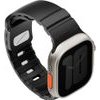 UNIQ Strap Alton For Apple Watch 49/46/45/44mm Silicone Black - (UNIQ-49MM-ALTONMBLK)