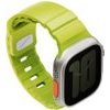 UNIQ Strap Alton For Apple Watch 49/46/45/44mm Silicone Lime - (UNIQ-49MM-ALTONLGRN)