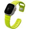 UNIQ Strap Alton For Apple Watch 49/46/45/44mm Silicone Lime - (UNIQ-49MM-ALTONLGRN)
