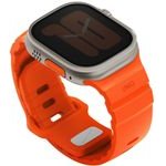 UNIQ Strap Alton For Apple Watch 49/46/45/44mm Silicone Orange - (UNIQ-49MM-ALTONFORG)