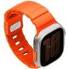 UNIQ Strap Alton For Apple Watch 49/46/45/44mm Silicone Orange - (UNIQ-49MM-ALTONFORG)