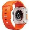 UNIQ Strap Alton For Apple Watch 49/46/45/44mm Silicone Orange - (UNIQ-49MM-ALTONFORG)