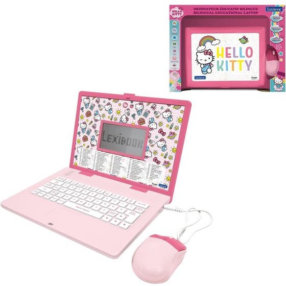 Lexibook Bilingual Educational Laptop: Hello Kitty (25.JC598HKi8)