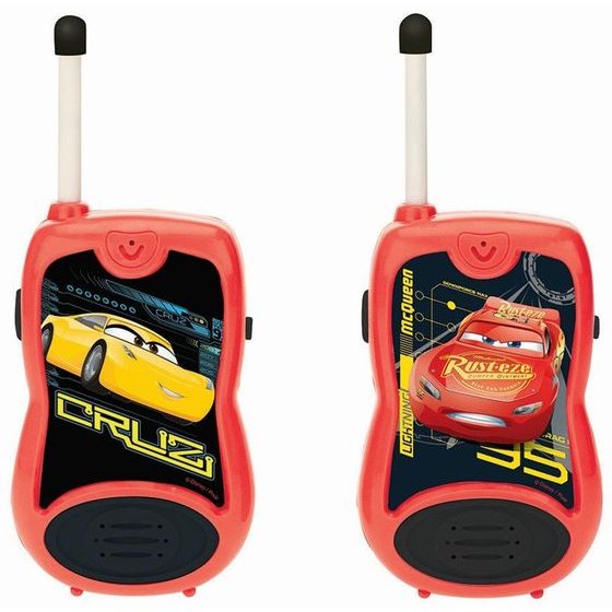 Lexibook Disney Cars: Disney Cars 3 Walkie Talkies - 100m (TW12DC)