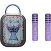 Lexibook Wireless Speaker With Microphone: Stitch Bluetooth Karaoke With 2 Wireless Microphones (25.BTC030D)