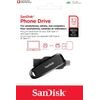 Sandisk USB-A 3.2 / USB-C Flashdrive Phone Drive, 32Gb - (SDDDC6-032G-G46)