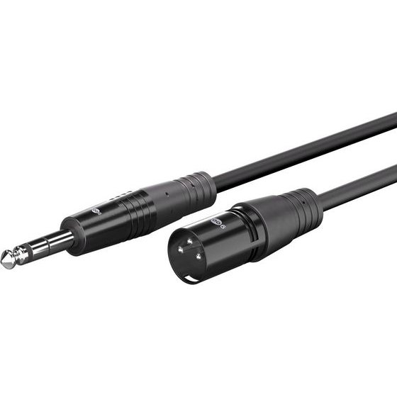 Goobay Xlr Cable To 6.35 Mm Jack, 10 m 10 m - (80054)