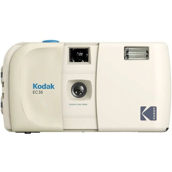 Kodak EC35 35mm Film Camera Vanilla White - (KOCAMRK0702)
